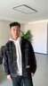 风梵名男士高端牛仔外套男宽松工装夹克春秋季休闲上衣服翻领外衣大码 灰色不加绒 XL （体重150-170斤） 实拍图
