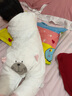 优奇婴儿衣服新生儿保暖三层夹棉连体衣春秋冬季哈衣爬服男女宝宝睡衣 升级【三层暖棉】屁屁熊粉色 80cm 实拍图