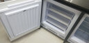 ASIKEE嵌入式冰箱小型内嵌台下橱柜隐藏卧式家用冰箱小型迷你卧式单门冰箱TR-16BUA 上冷冻-下冷藏对开组合 升级电子控温 实拍图