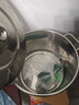 创威悦 不锈钢桶圆桶带盖商用电热炉汤桶大汤锅大容量卤肉汤桶加深水桶 直径30*高20特厚底耐烧 实拍图