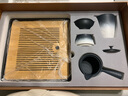 一品仟堂功夫茶具套装整套茶具礼盒装家用陶瓷茶具高档办公室喝茶套装简易日式茶具侧把茶壶茶杯茶盘套装 弘山渐变白侧把壶套装配茶漏+茶盘（10件套） 实拍图