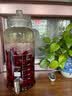 沃之沃 泡酒容器泡酒罐磨砂泡酒瓶带龙头耐热玻璃瓶子泡酒专用瓶酿酒坛 10斤+304不锈钢陶瓷阀芯龙头 实拍图