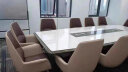 烤漆会议桌长桌洽谈桌高档创意会议室大型时尚办公桌椅组合工作台 定制尺寸 晒单实拍图