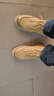 百丽复古擦色休闲鞋男厚底高帮板鞋A1332DD3 黄棕绒里 41 实拍图