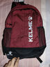 KELME/卡尔美 多功能运动双肩包男书包健身排球足球训练装备背包带鞋包 酒红 20-35升成人（尺寸:35*19*52CM） 实拍图