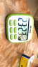 汉时（Hense) 24小时正倒计时器厨房定时器提醒器学生学习做题小闹钟时钟计时两用钟表 HT43 绿色 实拍图