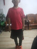 懿派儿童运动紧身衣训练服男女童足球篮球服四件套健身速干衣YIPAI 19205红色+黑灰四件套 26码130CM50斤左右 实拍图