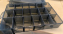 科麦斯多格零件盒分格箱透明收纳盒小螺丝储物工具收纳箱分类格子样品盒 9格零件盒 实拍图