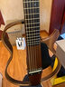 雅马哈（YAMAHA）静音吉他SLG200S/SLG200N民谣古典吉它旅行便携可接耳机电箱琴 SLG200S 民谣吉他-原木哑光 实拍图
