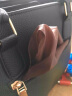 菲姿卓尔 女包2022包包单肩斜挎包女韩版百搭大气手提包时尚大容量包包 黑色（小钱包+卡包+挂件+香包） 实拍图