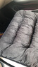 笨斯基汽车坐垫冬季保暖车垫办公椅单片坐垫短毛绒加厚冬天棉座垫座套 黑色三件套一套 实拍图