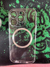 卡莱澳【不易发黄】苹果14Pro手机壳iphone14Pro电镀磁吸保护套带镜头膜全包超薄防摔壳 透明 实拍图