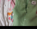 舒贝怡婴儿衣服新生儿连体衣纯棉周岁宝宝爬爬服秋冬满月保暖哈衣蓝59 实拍图