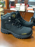 骆驼（CAMEL）户外登山鞋牛皮防滑耐磨高帮徒步鞋男防水专业徒步鞋女靴爬山运动 FB12234413，黑色，男 41 实拍图