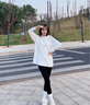 品彩（PinCai）长袖T恤女经典宽松打底衫女设计感小众洋气上衣内搭 P12KE1855 实拍图