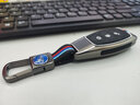 福特锐界plus汽车钥匙套福克斯壳新蒙迪欧翼虎福睿斯猛禽扣金牛座钥匙包野马锐际探险者EVOS撼路者套 福特智能D款三键【哑光枪】+【挂扣】 . 实拍图
