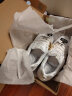斯凯奇（Skechers）女鞋休闲鞋拼接钻石熊猫鞋老爹鞋周年纪念款12241 白色/银色/WSL 37 晒单实拍图