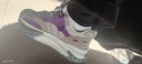 达芙妮老爹鞋女款2026爆款春季透气鞋子女厚底增高女鞋榴莲底轮胎跑步鞋 米紫色【5.5CM榴莲底】 39 实拍图