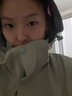 骆驼（CAMEL）三防冲锋衣户外登山服防风防水防污三合一运动外套 AD22263513X，抓绒内胆银化绿女 L 实拍图