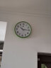 康巴丝（COMPAS）挂钟 创意时尚时钟 石英客厅卧室简约钟c2855 绿色 实拍图