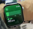 MSSM适用苹果手表表带iwatch尼龙编织表带apple watch ultra2/S10/9/8/7/6/SE【午夜蓝】·38/40/41MM 实拍图