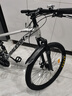 兰令软尾山地自行车成人变速碟刹越野竞速男女学生青少年双减震自行车 开拓者 太空银 线碟 内走线 26寸（身高155-185cm） 24速 进阶版 实拍图