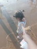 宝朋（BAWOO & PENG）婴儿夏季套装女宝宝无袖吊带分体短裤两件套小女孩纯棉碎花衣服 婴儿粉 100码 身高90-100CM（30斤以内） 晒单实拍图