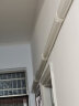 鲁修斯75*65挂机pvc白色空调保护套管空调装饰管管槽遮挡空调套加厚型 100*65过墙盖 实拍图