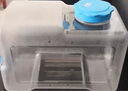 润谦食品级矿泉水桶纯净功夫茶吧机泡茶手提透明白PC饮水机家用储水桶 透明白16升加厚【方形】带龙头 实拍图