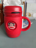 大嘴猴保温杯女男士不锈钢水杯带滤网手柄商务办公杯泡茶杯情侣杯子 绯艳红【316不锈钢内胆】 480ml 仅保温杯 实拍图