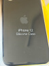 银悦（YINYUE） iphone12promax手机壳液态硅胶直边防摔内侧低绒苹果12镜头精孔保护 苹果12-【石墨色】 实拍图
