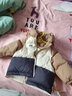 papa爬爬新品冬季儿童男女童羽绒服上衣小耳朵三防羽绒服 棕色 110 cm 实拍图
