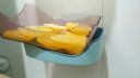 草木沫芬 免打孔香皂盒双层沥水肥皂盒创意不卡手吸壁式皂盒浴室置物架 单个装颜色随机 晒单实拍图