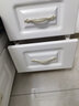 固特（GUTE）柜子柜门拉手欧式象牙白衣柜抽屉门把手 6108/孔距96mm 实拍图