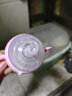 皇嗣适用可么多么奶嘴吸管奶瓶配件手柄握把重力球学饮杯一体式 学饮吸管嘴+奶瓶手柄粉 实拍图