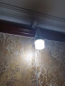 天蜗（Teamwork）家用LED插座简易E27带插头开关线超亮节能电灯泡悬挂式螺口灯座 3米单灯头线（不带灯泡） 实拍图