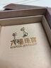 六福珠宝  娉婷系列足铂心思铂金耳钉女款心形耳饰 计价 HIP50007 1.36克(含工费116元) 实拍图