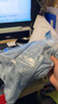 特步（XTEP）保暖卫衣男秋冬季运动服刺绣针织上衣男装休闲圆领加绒套头衫 内敛灰-常规款（0113） 3XL 实拍图