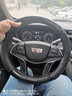 清晖 适用于凯迪拉克方向盘套真皮碳纤把手套XT4 XT5 XT6 CT5CT6改装  黑色+碳纤纹 实拍图
