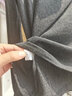 筱岚高领打底衫女秋冬2025年新款堆堆领长袖棉质修身时尚洋气内搭上衣 深灰色 XL 实拍图