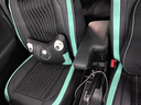 翰静 新款汽车卡通坐垫四季通用座垫全包围座套透气织物座椅套适用于 北欧绿（皮革+织物） 本田锋范凌派雅阁缤智皓影冠道 实拍图