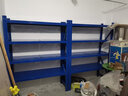 Y8 货架置物架仓储家用超市货架仓库多层展示架重型地下室储物架 2米高蓝色-3层-主架 轻型150kg/层-长150宽50=五层自重22.5KG 实拍图
