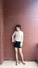 东厢一品 皮裙半身裙女秋季新款高腰显瘦气质短裙性感紧身包臀靴裙88097-1 黑色 M-27（96-105斤） 实拍图