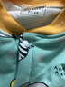 嘉贝艾尔婴儿衣服秋冬装厚款棉衣婴儿连体衣男女宝宝衣服0-1岁哈衣爬服 荷塘月色 73cm(建议12-16斤) 实拍图