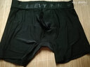 力为（Leevy）运动短裤男 马拉松跑步夏季速干短裤 男士防磨腿紧身专业训练平角短裤 黑色(012R) 3XL 实拍图