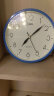 康巴丝（Compas） 挂钟客厅简约钟表挂墙现代办公室石英钟时钟创意座钟卧室挂钟 2802蓝色 实拍图