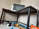 久丞家具转角电脑桌学生家用书桌双人书架一体组合桌卧室拐角L型电竞桌子 【加厚16mm桌面】灰橡木左转角 160x120x74cm 实拍图