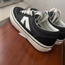 VISION STREET WEAR官方 STICK复古经典低帮翻毛皮帆布鞋运动休闲板鞋男女多色 经典黑 42.5 实拍图
