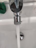 潜水艇马桶喷枪套装全铜三通角阀一进二出水龙头马桶伴侣套装喷头三角阀 (水龙头款)6分洗衣机+喷枪) 1只 实拍图