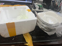千扶里 装创意欧式餐具陶瓷家用菜盘酒店装菜盘子深盘汤方盘子 8.5英寸方盘【10只】 实拍图